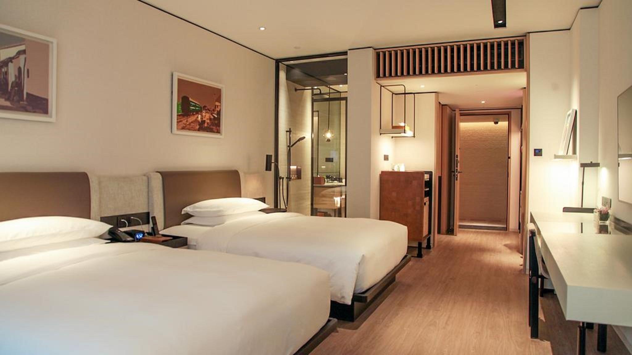 Mumian Shenzhen Luohu Jdv By Hyatt Hotel Exterior foto